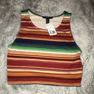 Fiesta crop top